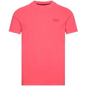 Superdry Essential Logo Emb Neon Tee L Coral L Superdry Essential Logo Emb Neon Tee L Coral L