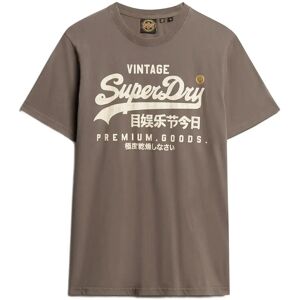 Superdry Vl Workwear Relaxed Tee M Brown M Superdry Vl Workwear Relaxed Tee M Brown M