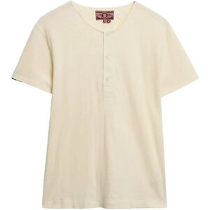 Superdry Merchant Ss Grandad Jersey Top XL Cream XL Superdry Merchant Ss Grandad Jersey Top XL Cream XL