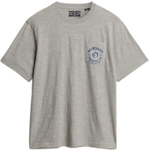 Superdry Merchant Graphic Tee XXL Grey XXL Superdry Merchant Graphic Tee XXL Grey XXL