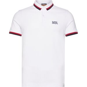 Superdry Sportswear Relaxed Tipped Polo XXL White XXL Superdry Sportswear Relaxed Tipped Polo XXL White XXL