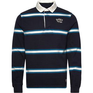 Superdry Vintage Athletic Stripe Rugby M Navy M Superdry Vintage Athletic Stripe Rugby M Navy M