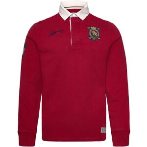Superdry Double Emblem Rugby M Red M Superdry Double Emblem Rugby M Red M