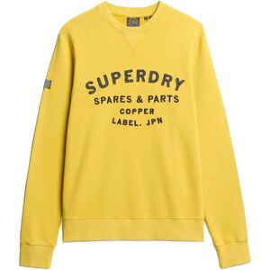 Superdry Workwear Applique Sweatshirt S Yellow S Superdry Workwear Applique Sweatshirt S Yellow S
