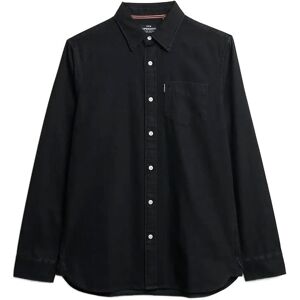 Superdry Essentials L/S Denim Shirt S Black S Superdry Essentials L/S Denim Shirt S Black S