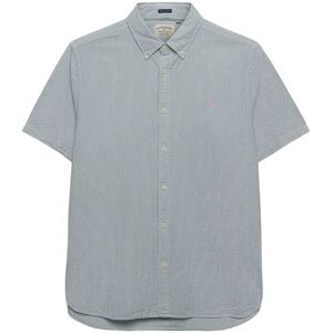 Superdry Classic Seersucker S/S Shirt M Green M Superdry Classic Seersucker S/S Shirt M Green M
