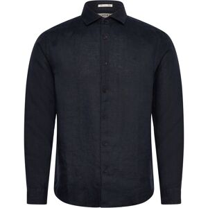 Superdry Riviera L/S Linen Shirt M Navy M Superdry Riviera L/S Linen Shirt M Navy M