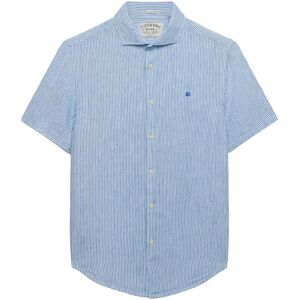 Superdry Riviera S/S Linen Shirt XXXL Blue XXXL Superdry Riviera S/S Linen Shirt XXXL Blue XXXL