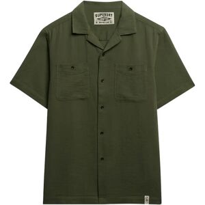Superdry Merchant Textured S/S Shirt M Khaki M Superdry Merchant Textured S/S Shirt M Khaki M