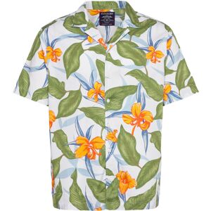 Superdry Hawaiian Print S/S Shirt XL White XL Superdry Hawaiian Print S/S Shirt XL White XL