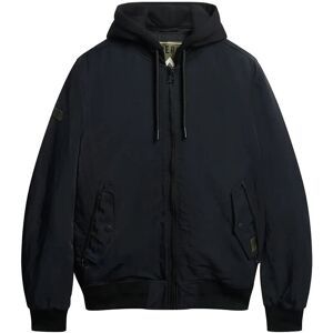 Superdry Military Hooded Ma1 Jacket L Black L Superdry Military Hooded Ma1 Jacket L Black L
