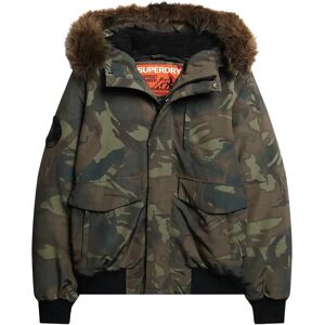 Superdry Everest Hooded Puffer Bomber XXL Patterned XXL Superdry Everest Hooded Puffer Bomber XXL Patterned XXL