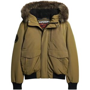 Superdry Everest Hooded Puffer Bomber XL Khaki XL Superdry Everest Hooded Puffer Bomber XL Khaki XL