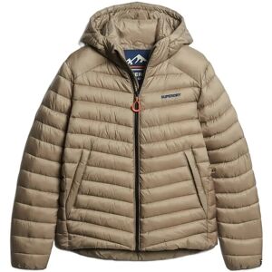 Superdry Hooded Fuji Padded Jacket L Beige L Superdry Hooded Fuji Padded Jacket L Beige L