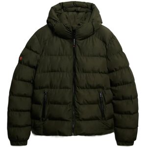 Superdry Hooded Sports Puffer Jacket L Khaki L Superdry Hooded Sports Puffer Jacket L Khaki L