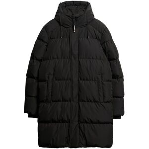 Superdry Hooded Sports Puffer Mid Jkt L Black L Superdry Hooded Sports Puffer Mid Jkt L Black L