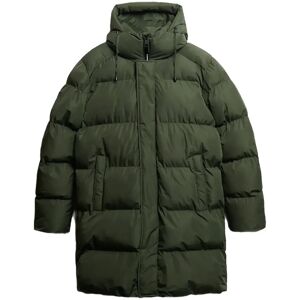Superdry Hooded Sports Puffer Mid Jkt L Green L Superdry Hooded Sports Puffer Mid Jkt L Green L