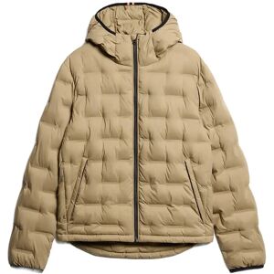 Superdry Hooded Quilted Puffer Coat S Beige S Superdry Hooded Quilted Puffer Coat S Beige S