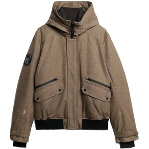 Superdry City Tweed Padded Bomber Jkt XXL Brown XXL Superdry City Tweed Padded Bomber Jkt XXL Brown XXL