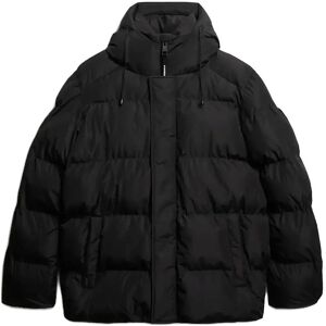 Superdry Hooded 5 Baffle Sports Puffer L Black L Superdry Hooded 5 Baffle Sports Puffer L Black L