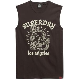 Superdry Tattoo Graphic Tank M Black M Superdry Tattoo Graphic Tank M Black M