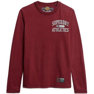Superdry Vintage Athletic Chest Ls Tee M Burgundy M Superdry Vintage Athletic Chest Ls Tee M Burgundy M