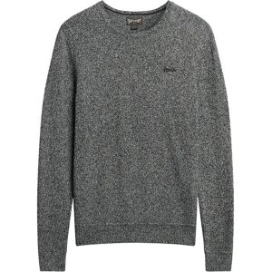 Superdry Essential Slim Fit Crew Jumper M Grey M Superdry Essential Slim Fit Crew Jumper M Grey M