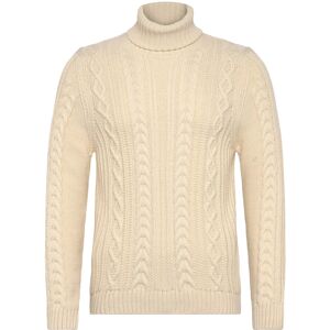 Superdry Jacob Cable Roll Neck Jumper S Cream S Superdry Jacob Cable Roll Neck Jumper S Cream S