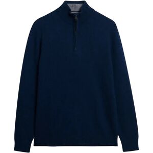 Superdry Wool Blend Half Zip Jumper M Navy M Superdry Wool Blend Half Zip Jumper M Navy M