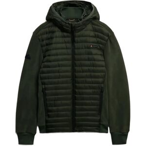 Superdry Sport Hood Storm Fleece Hybrid Jkt XL Khaki XL Superdry Sport Hood Storm Fleece Hybrid Jkt XL Khaki XL