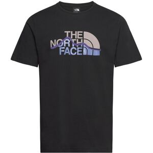 The North Face M Ss Mountain Line Tee S Black S The North Face M Ss Mountain Line Tee S Black S