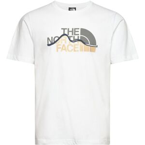 The North Face M Ss Mountain Line Tee XS White XS The North Face M Ss Mountain Line Tee XS White XS