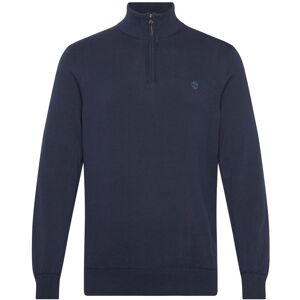 Timberland Cotton Yd 1/4 Zip Sweater M Navy M Timberland Cotton Yd 1/4 Zip Sweater M Navy M