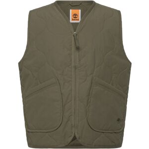 Timberland Quilted Vest Leaf Green L Khaki L Timberland Quilted Vest Leaf Green L Khaki L