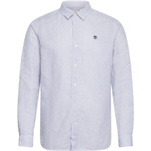Timberland Mill Brook Linen Striped Shirt (Regular) Stone Wash Yd M White M Timberland Mill Brook Linen Striped Shirt (Regular) Stone Wash Yd M White M