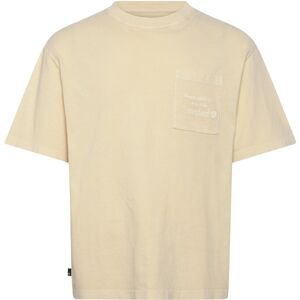 Timberland Gd Heavyweight Chest Pocket Tee Putty M Cream M Timberland Gd Heavyweight Chest Pocket Tee Putty M Cream M
