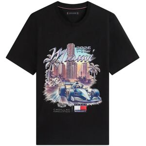 Tommy Hilfiger Th X Cf1 Miami Graphic Tee M Black M Tommy Hilfiger Th X Cf1 Miami Graphic Tee M Black M