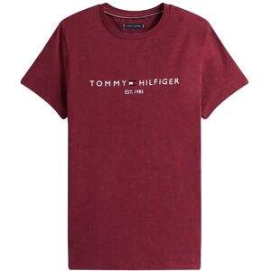 Tommy Hilfiger Tommy Logo Tee M Burgundy M Tommy Hilfiger Tommy Logo Tee M Burgundy M