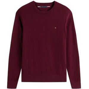 Tommy Hilfiger Pima Org Ctn Cashmere Crew Neck XL Burgundy XL Tommy Hilfiger Pima Org Ctn Cashmere Crew Neck XL Burgundy XL