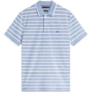 Tommy Hilfiger Cotton Linen Pique Reg Polo M Blue M Tommy Hilfiger Cotton Linen Pique Reg Polo M Blue M