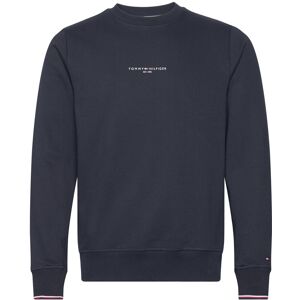 Tommy Hilfiger Tommy Logo Tipped Crewneck XS Navy XS Tommy Hilfiger Tommy Logo Tipped Crewneck XS Navy XS