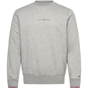Tommy Hilfiger Tommy Logo Tipped Crewneck XXXL Grey XXXL Tommy Hilfiger Tommy Logo Tipped Crewneck XXXL Grey XXXL