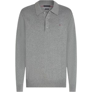 Tommy Hilfiger Pima Org Ctn Cashmere Ls Polo S Grey S Tommy Hilfiger Pima Org Ctn Cashmere Ls Polo S Grey S