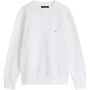 Tommy Hilfiger Essential Fleece Crewneck XS White XS Tommy Hilfiger Essential Fleece Crewneck XS White XS