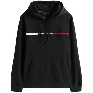 Tommy Hilfiger Hilfiger Chest Insert Hoody XS Black XS Tommy Hilfiger Hilfiger Chest Insert Hoody XS Black XS