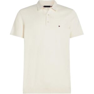 Tommy Hilfiger Essential Cotton Knitted Polo XL Cream XL Tommy Hilfiger Essential Cotton Knitted Polo XL Cream XL