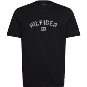 Tommy Hilfiger Hilfiger Flock Tee S Black S Tommy Hilfiger Hilfiger Flock Tee S Black S