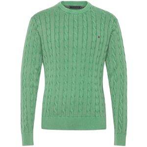 Tommy Hilfiger Classic Cable Gmd C Nk XXL Green XXL Tommy Hilfiger Classic Cable Gmd C Nk XXL Green XXL