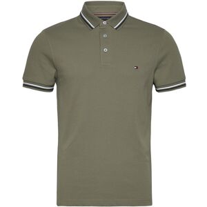 Tommy Hilfiger Tipped Slim Fit Seasonal Polo XXXL Khaki XXXL Tommy Hilfiger Tipped Slim Fit Seasonal Polo XXXL Khaki XXXL