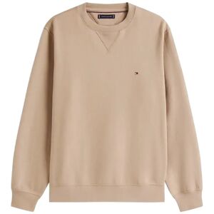Tommy Hilfiger Ess Seasonal Fleece Crewneck S Beige S Tommy Hilfiger Ess Seasonal Fleece Crewneck S Beige S